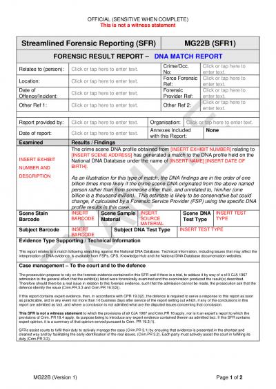 DNA Database Match Report MG22B Example v3 SS-LR.pdf