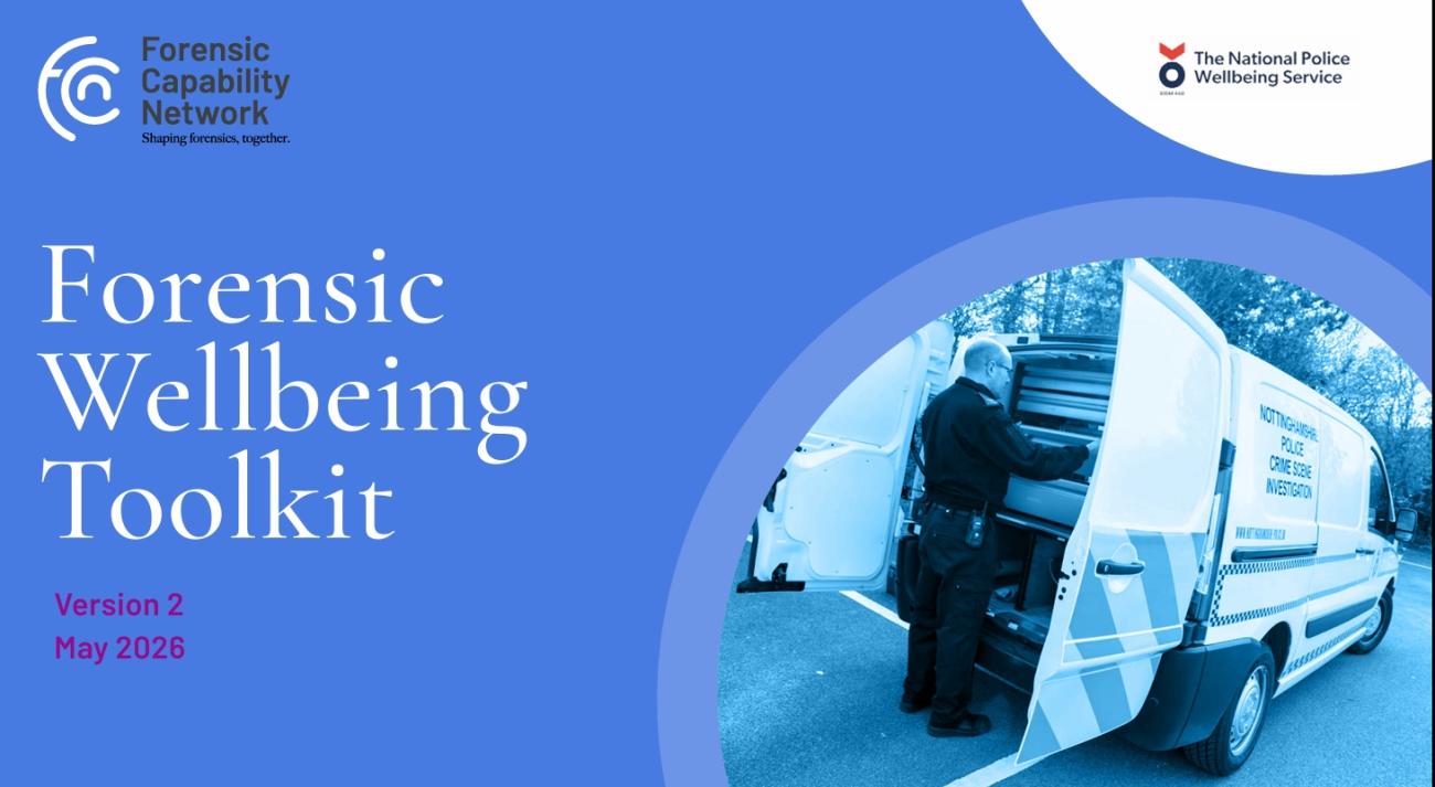 Forensic Wellbeing toolkit 2026